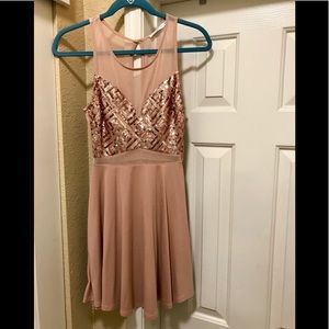 Lush Blush cocktail dress